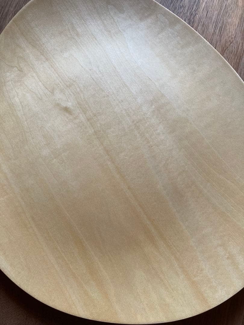 goldcraft マロン 木製オーバル型皿 4枚セット