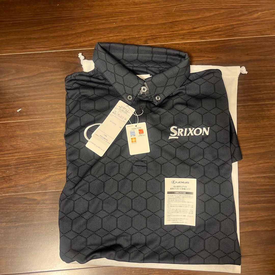 SRIXON 松山選手長袖シャツ LL 新品未使用