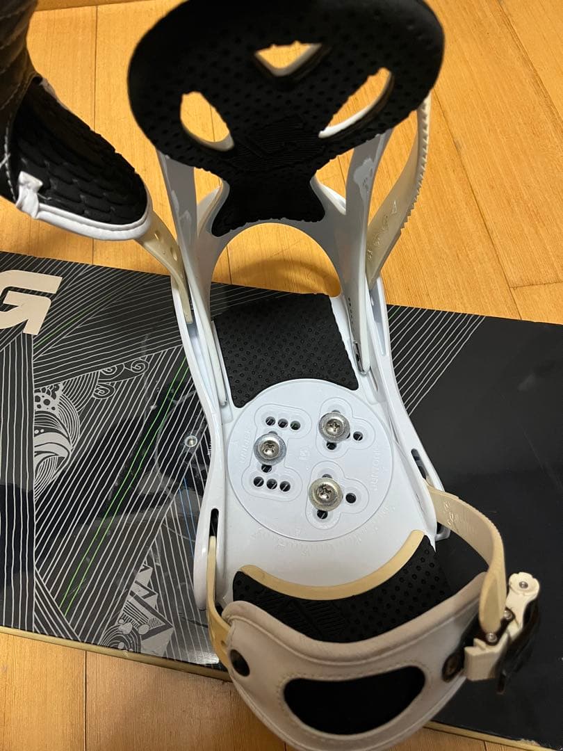 Burton crash 151センチ　スノーボードビンディングセット