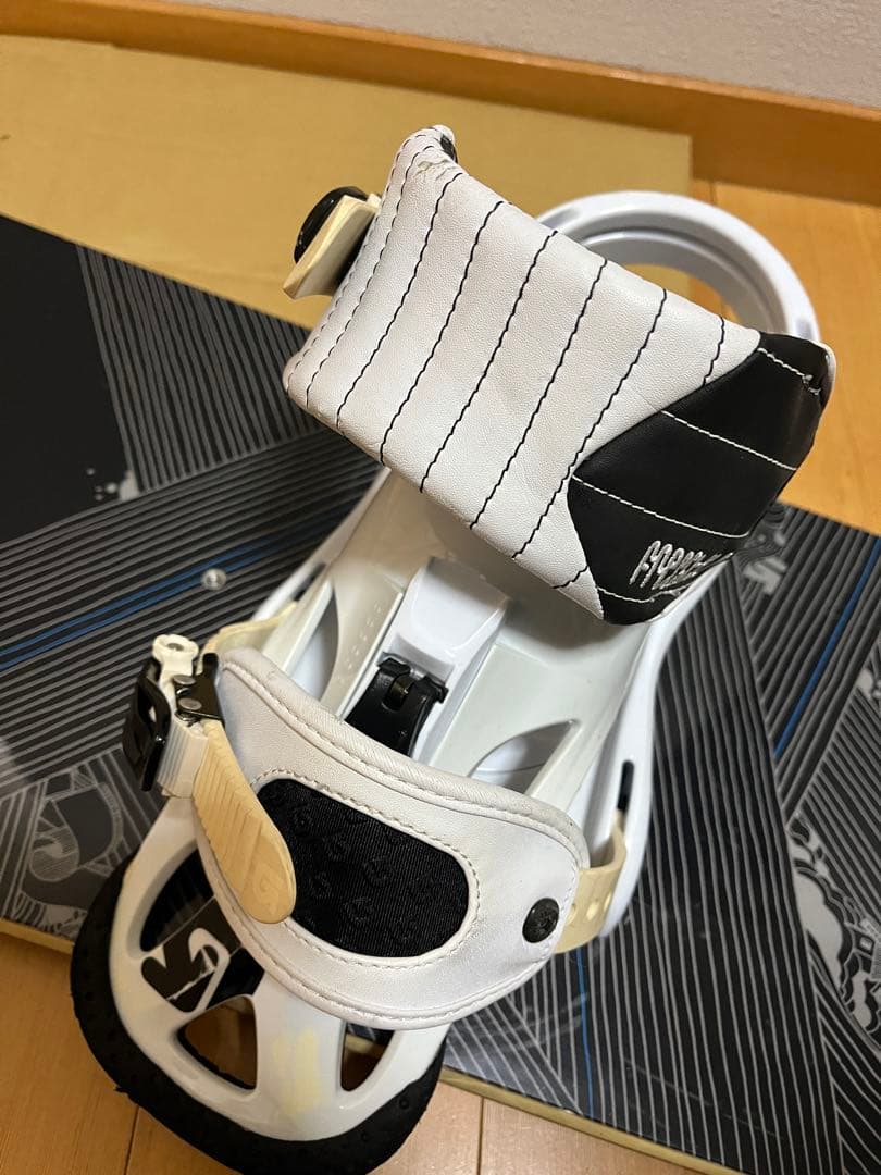 Burton crash 151センチ　スノーボードビンディングセット