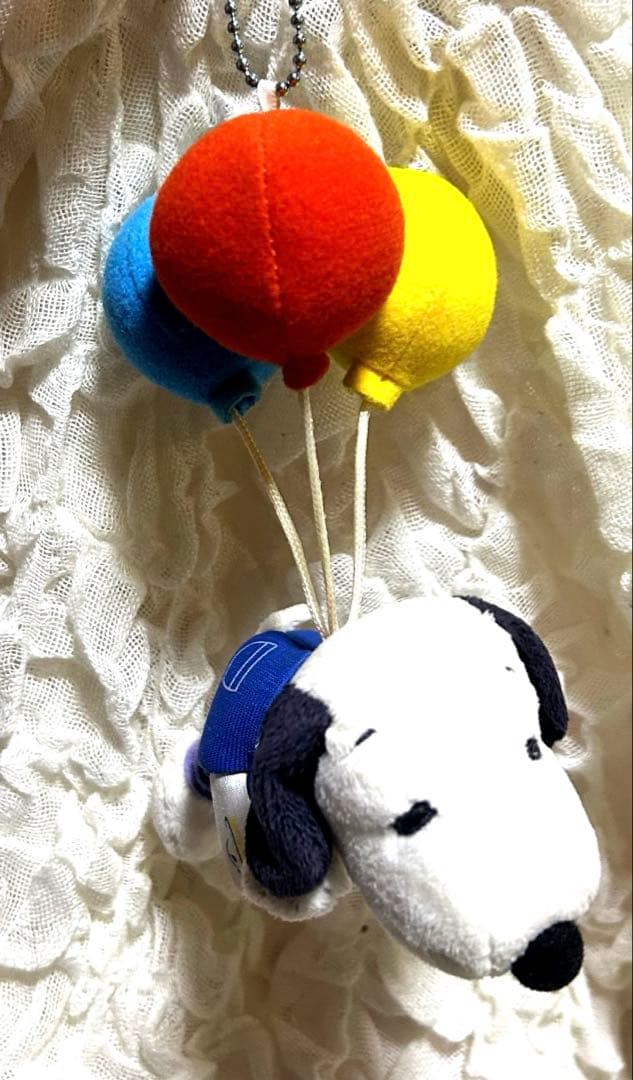 ユニバ限定 USJ スヌーピー 風船 ぬいぐるみ チャーム
