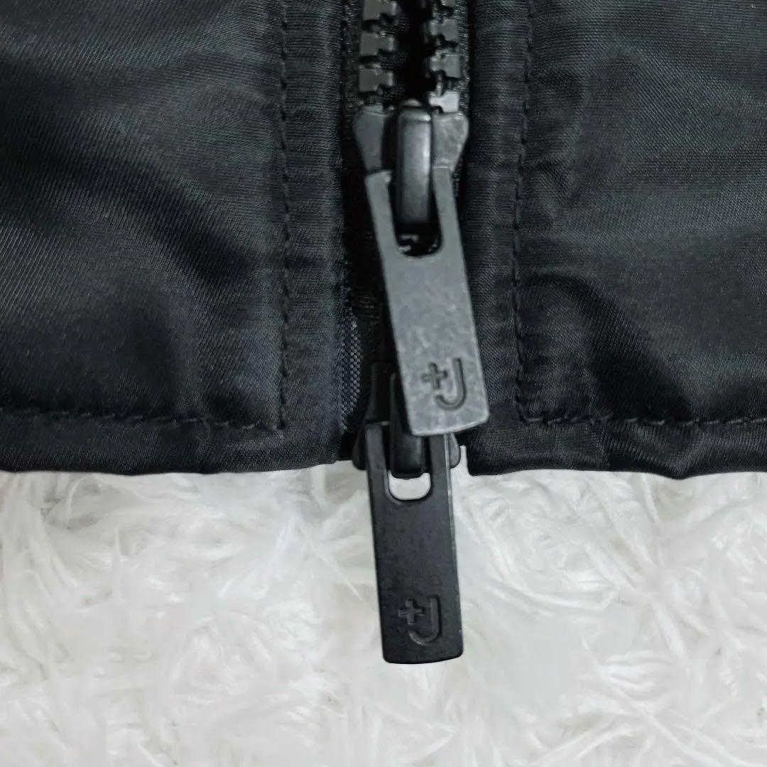 【美品】ユニクロ +J ハイブリッドダウンオーバーサイズMA-1ブルゾン XL