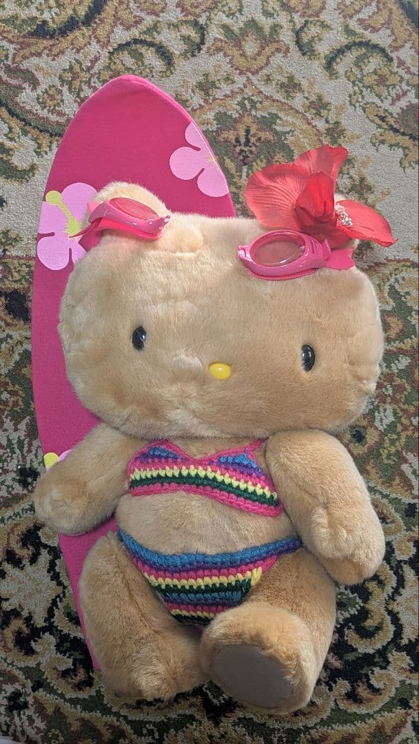 日焼けキティ サーフ