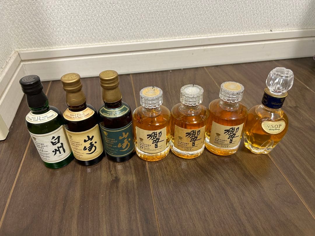 SUNTORY WHISKY 響/山崎10年/山崎12年/白州12年まとめて7本