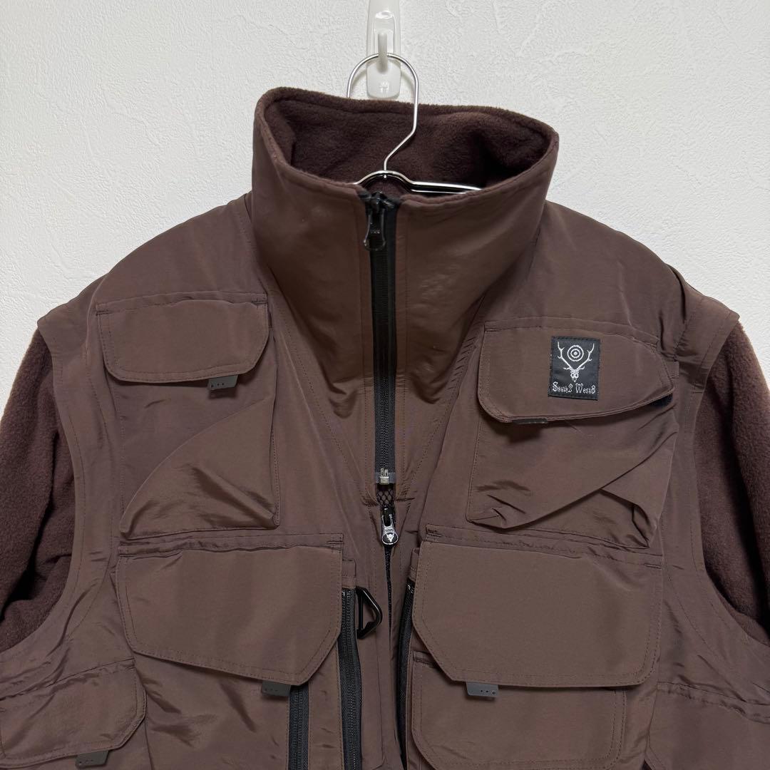 ウェア FLEECE SLEEVE TENKARA SHORT JACKET