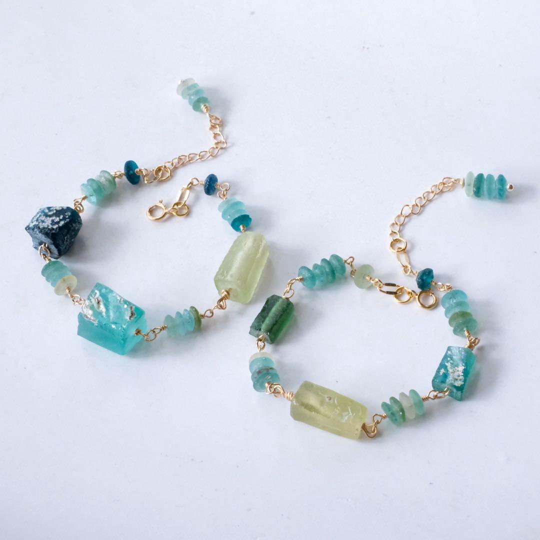 Q's B 14kgfダブルプルメリアカービングピアス