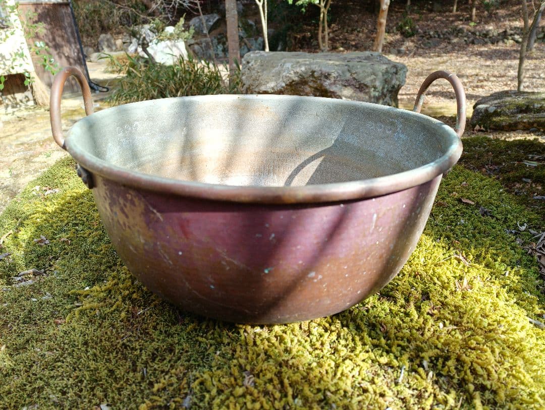 銅鍋　製あん　和菓子　ジャム作り　錫引き　※兵庫県たつの市直接引き取り限定※