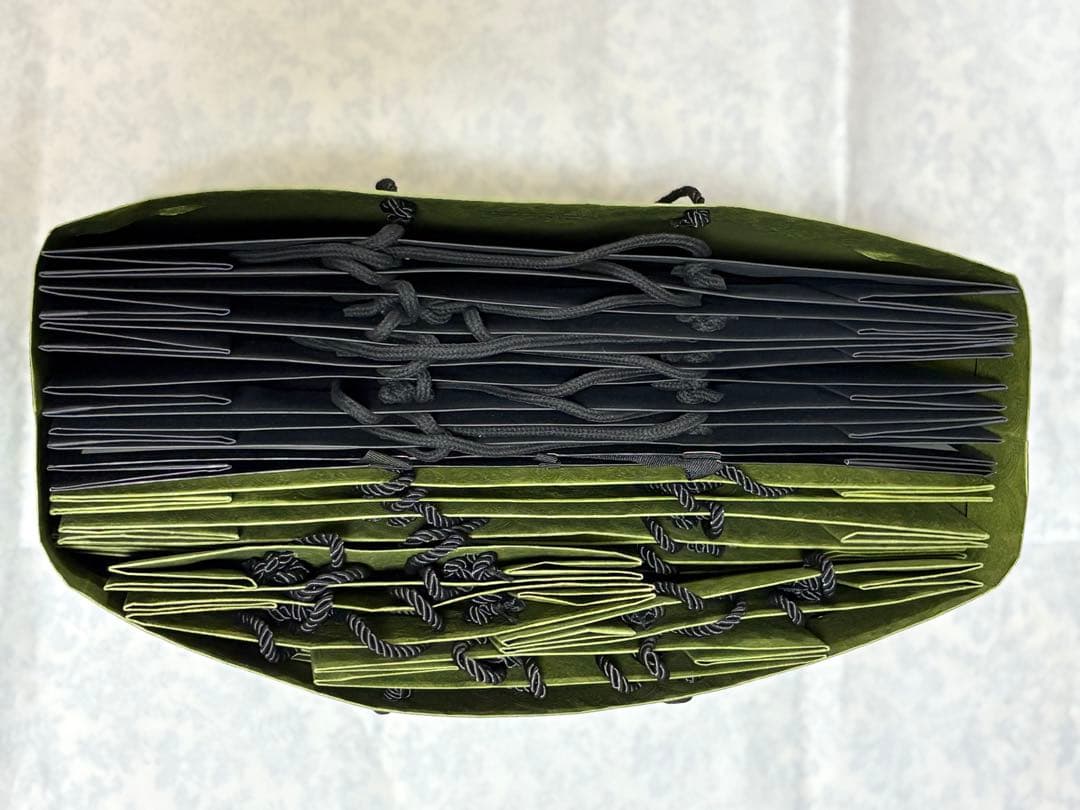 まとめ売り　GUCCI ショップ袋 オリーブグリーン+ホワイト+黒　送料込み