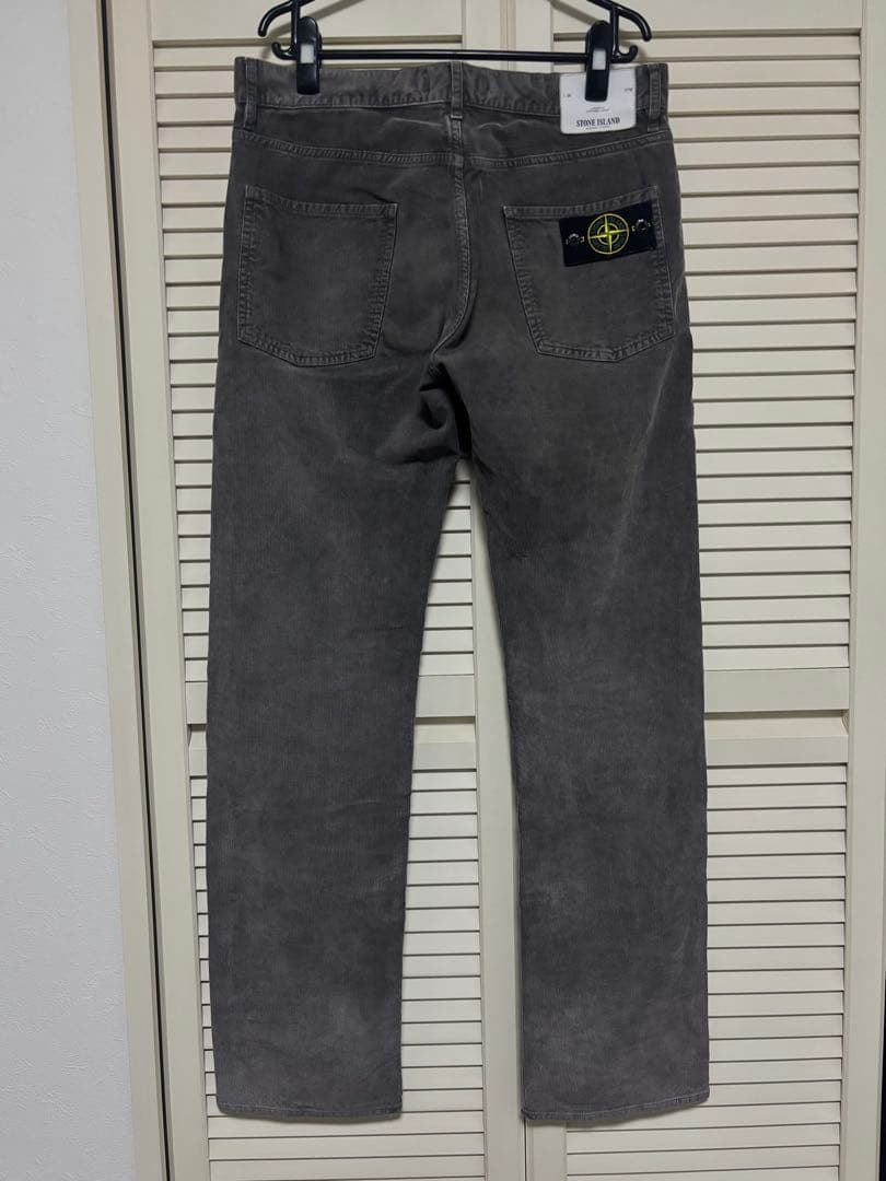 【美品】stone  コーデュロイパンツ グレー