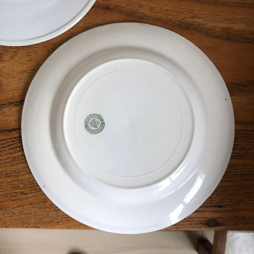 ヴィンテージ　戦前　皿　骨董市