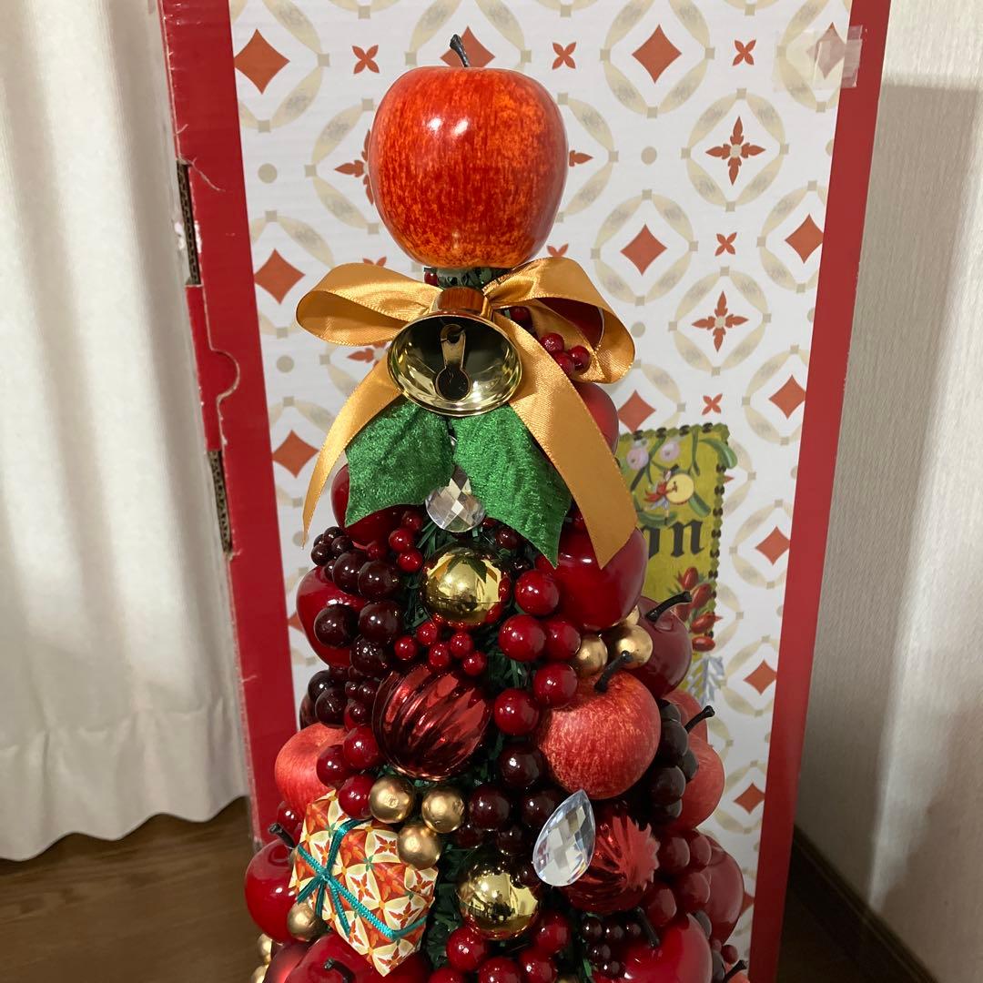 Afternoon Tea アップル クリスマスツリー XL LEDライト付き