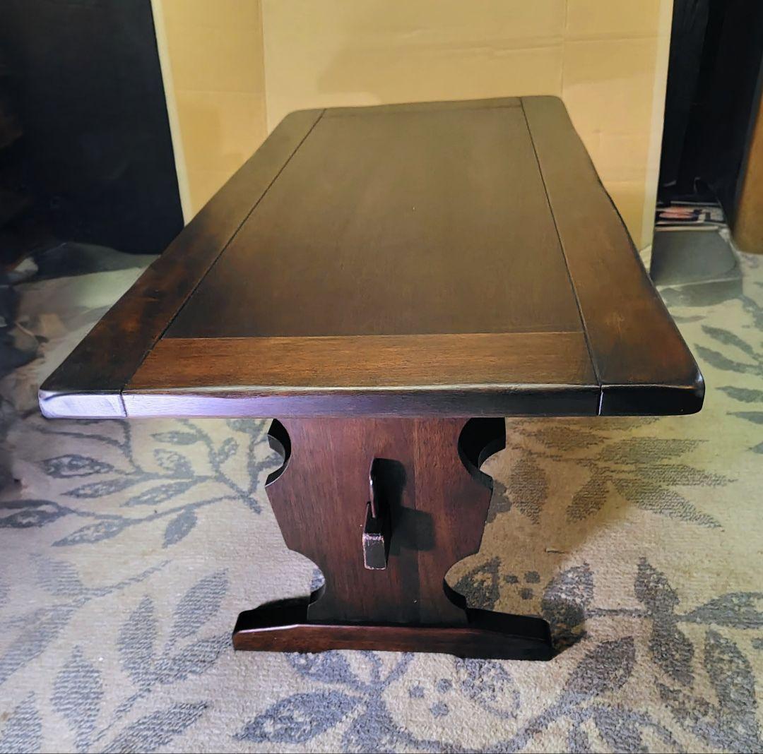 カリモク家具　センターテーブル　座卓　リビングテーブル　木製