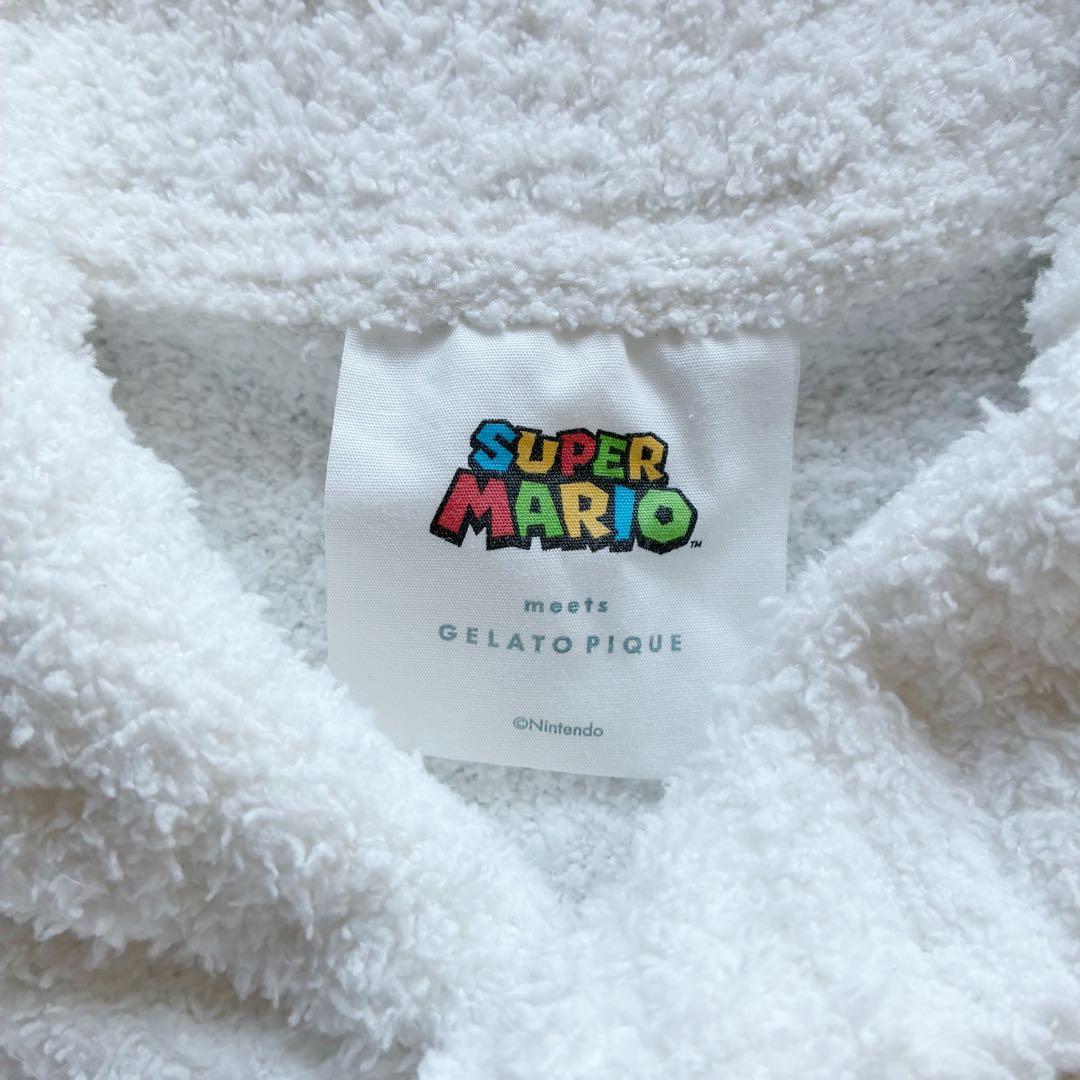 【rinchan様】ジェラートピケスーパーマリオ ジャガードショールカーディガン