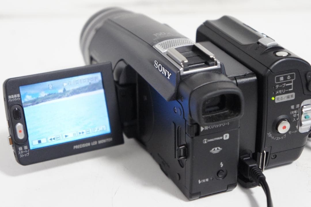 動作美品★DCR HC1000 SONY MiniDVビデオカメラ 1014