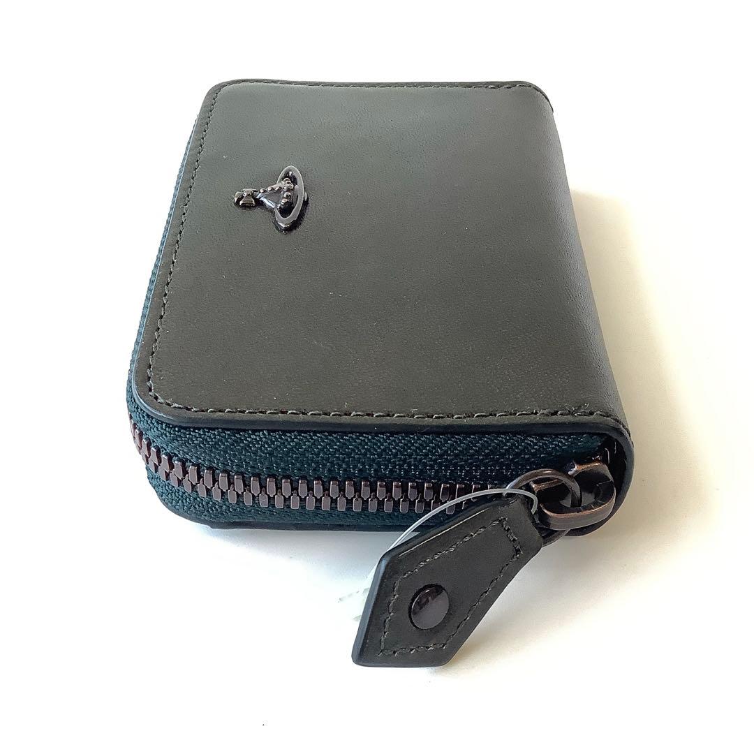 新品★ヴィヴィアンウエストウッド★コッパーケースマルチミニ財布★グリーン緑