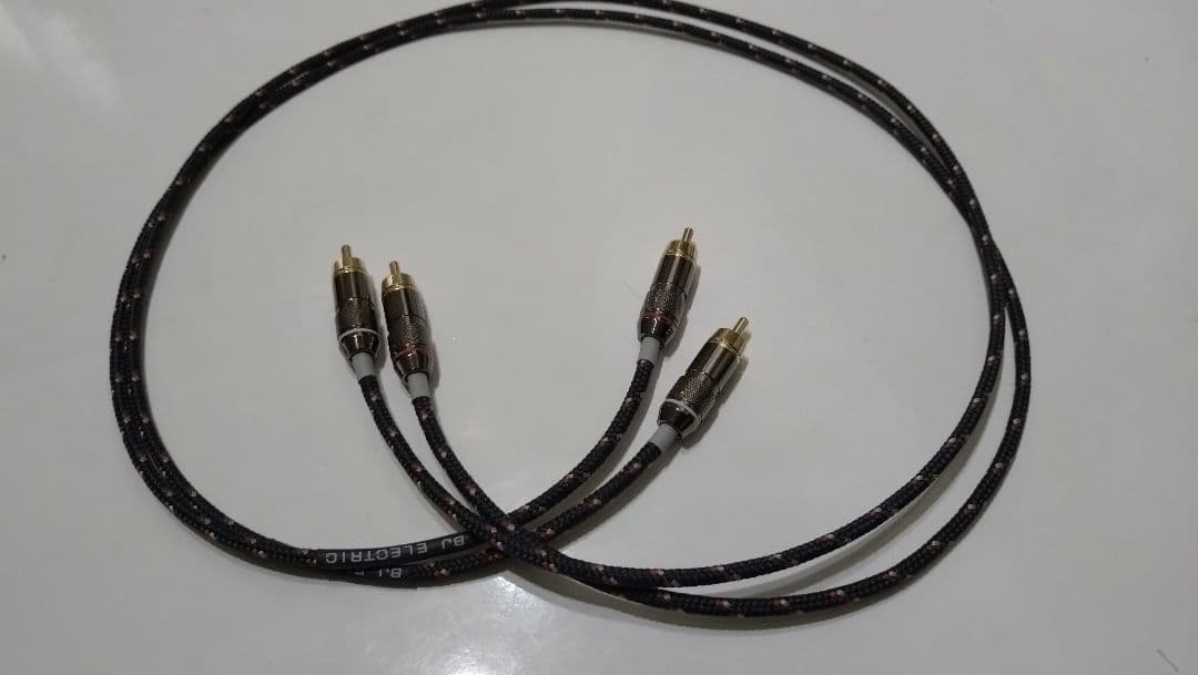 BJ Electric ML-RH アナログケーブル　1m2本セット