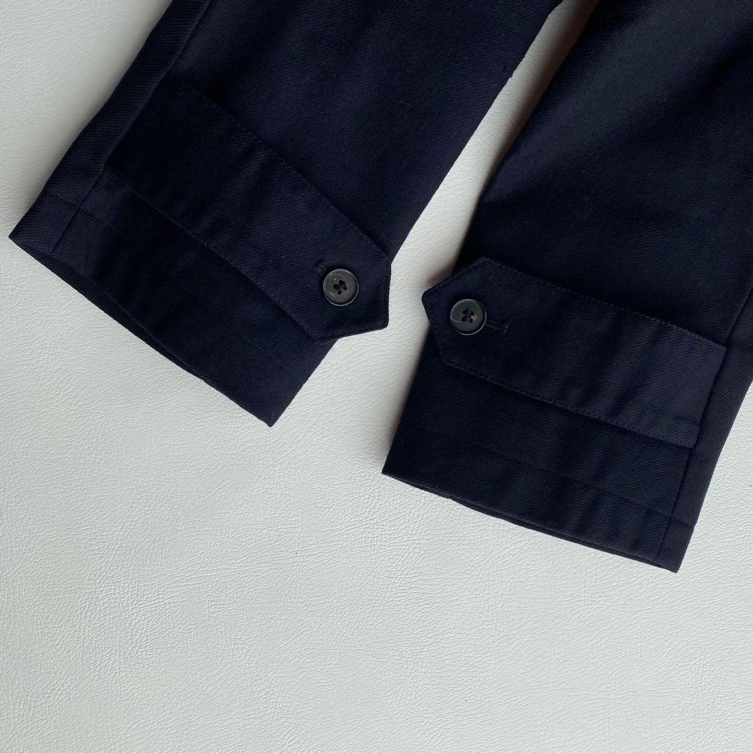 【英国製/名作】マッキントッシュ DOWNFIELD 38 紺 ベルテッド