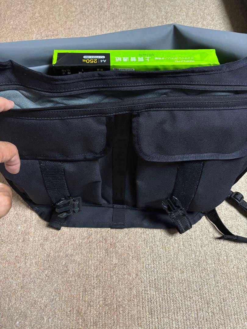 CHROME メッセンジャーバッグ CTZ 15L ブラック