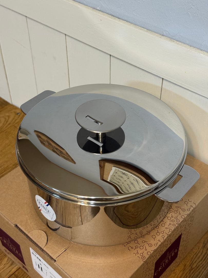 新品 CRISTEL グラフィット 両手深鍋 G 20cm C20GK9