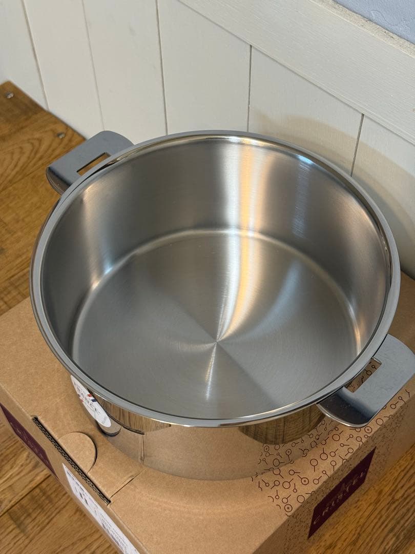 新品 CRISTEL グラフィット 両手深鍋 G 20cm C20GK9