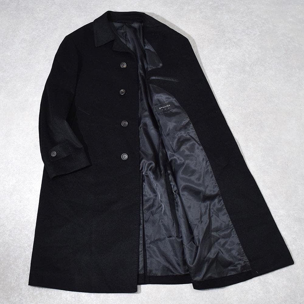 定価16万円 五大陸 gotairiku カシミヤ100％ ロングコート 黒