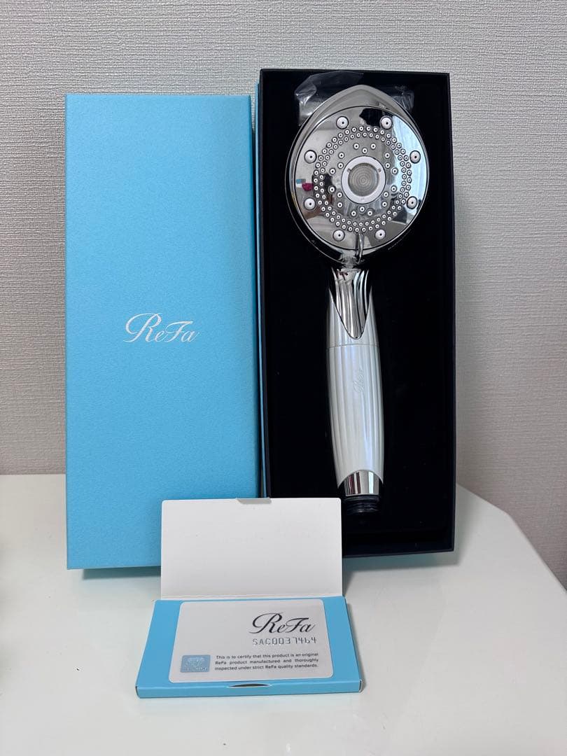 ReFa シャワーヘッド　FINE BUBBLE PURE 保証書付き