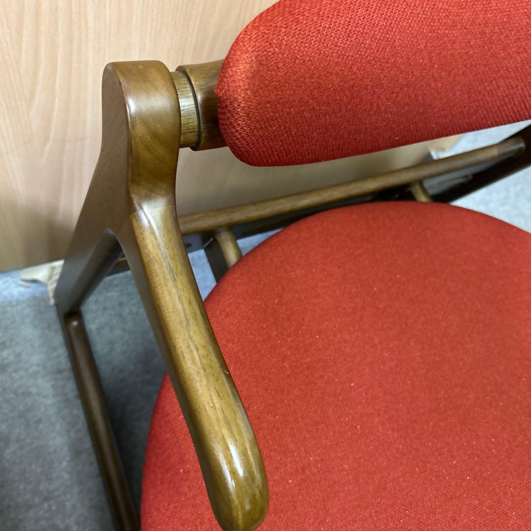 ダイニングチェア KIRITSU 起立木工 CAチェア 400CH-赤