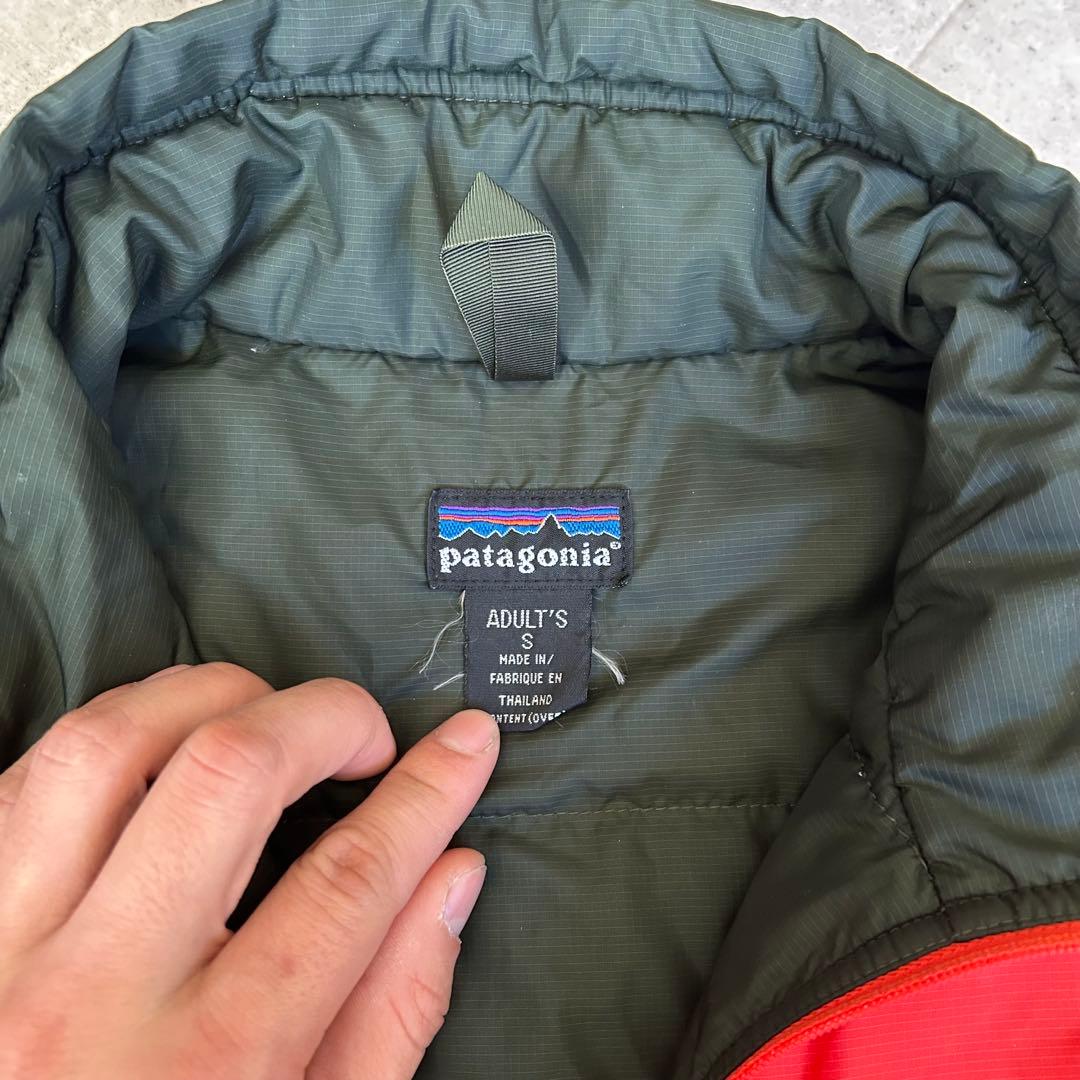 2000年 Patagonia パフボール オレンジ Sサイズ 84004