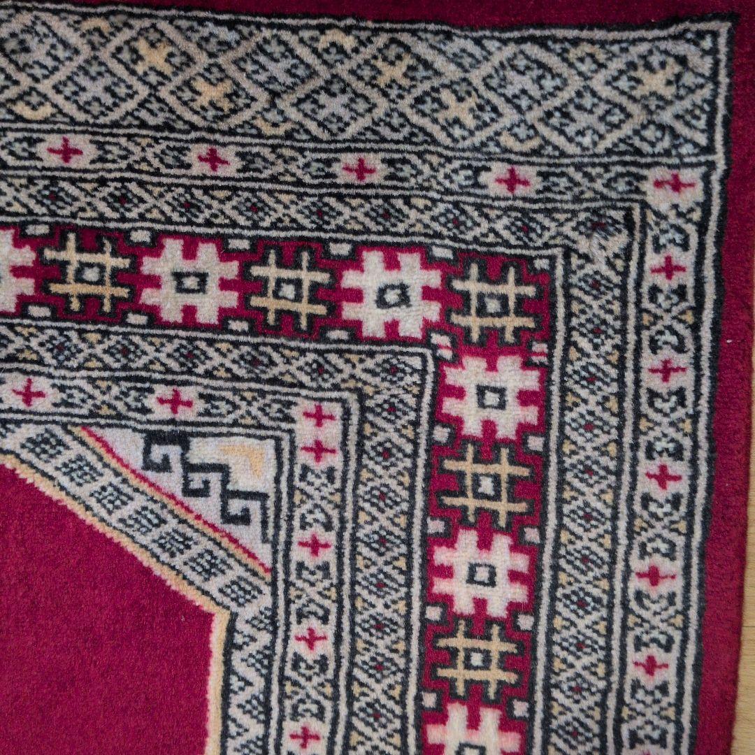 138x200cmパキスタン手織りじゅうたん(356)リビングダイニング用