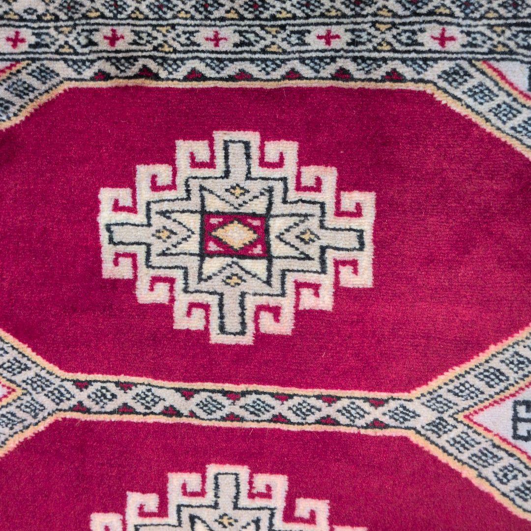 138x200cmパキスタン手織りじゅうたん(356)リビングダイニング用