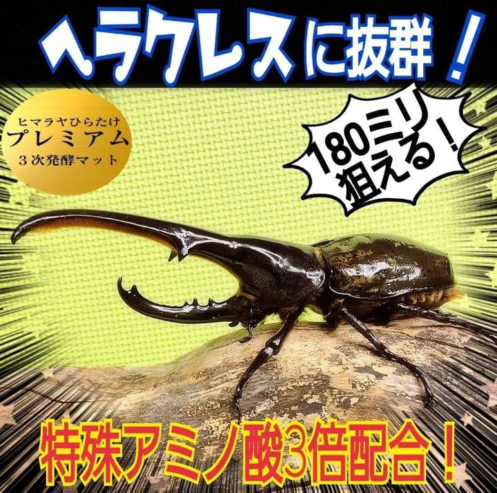 【4セット】10リットルケース入☆プレミアム発酵カブトムシマット☆幼虫入れるだけ