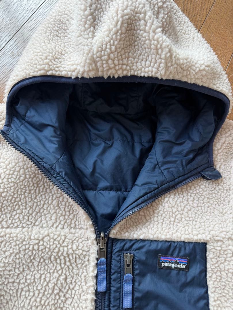 値下げ　Patagonia パタゴニア　XXL リバーシブルボアダウンジャケット