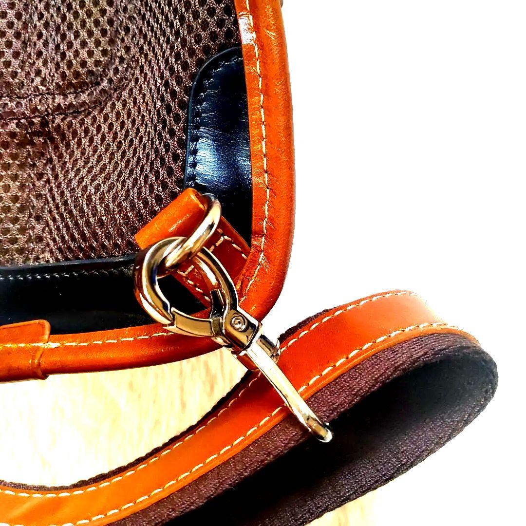 限定色CiaoチャオITALYレザーキーファノイ　ネイビー ボディバッグ未使用