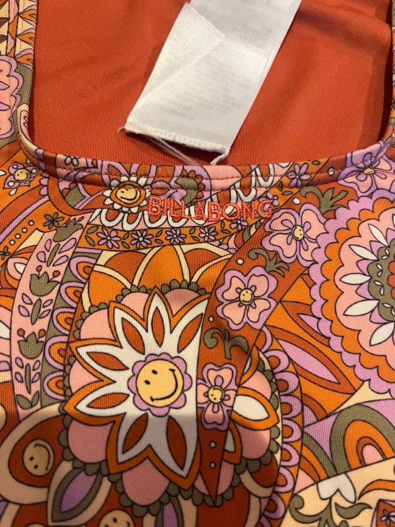 BILLABONG 花柄 ワンピース水着　サイズS
