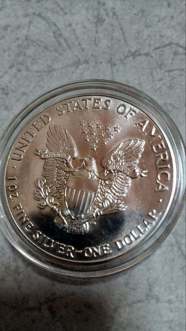 ラ*ム様 イーグル銀貨ウォーキングリバティ1オンス銀貨