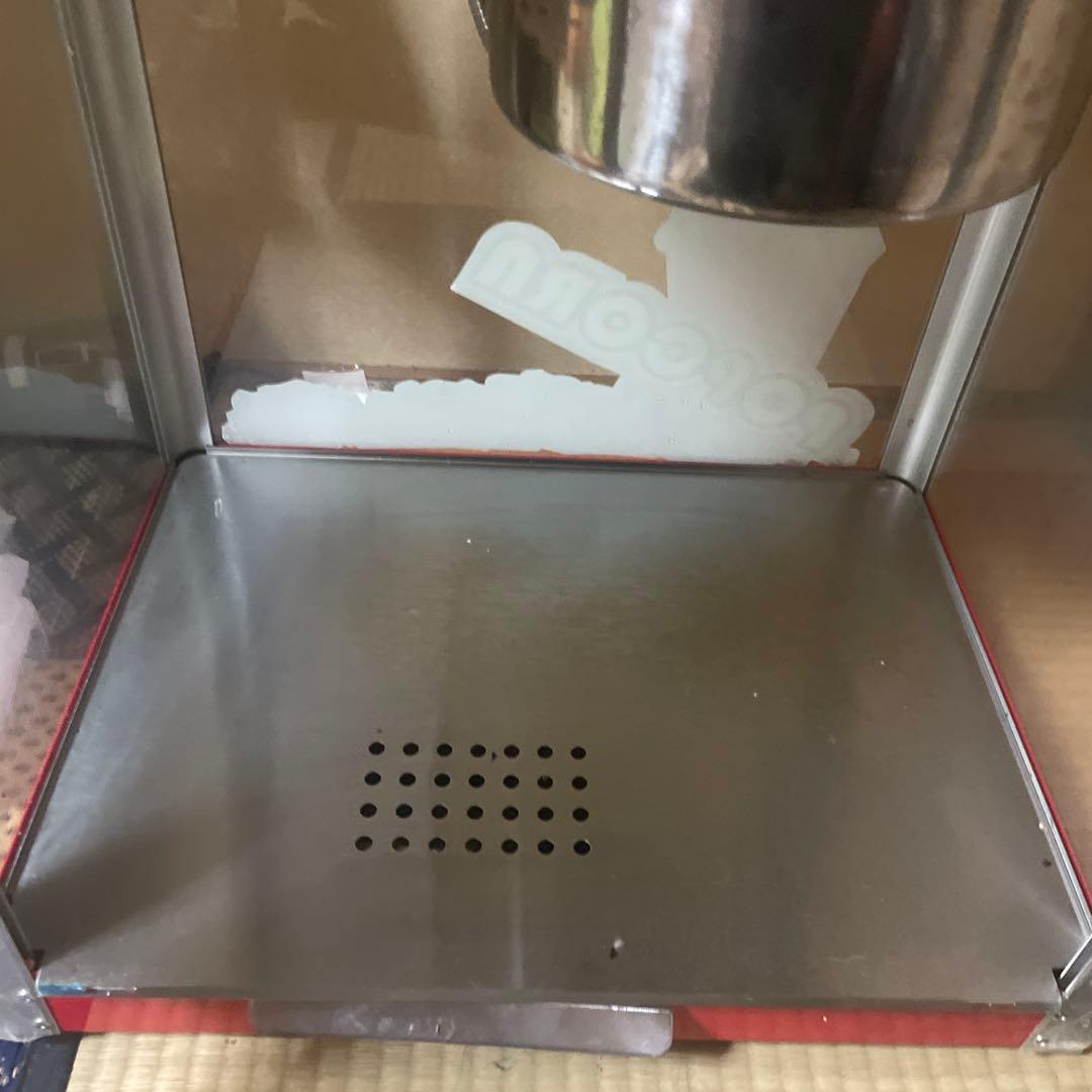 ポップコーンマシン 赤　祭り　イベント　屋台　夏　食料品　通電確認済み