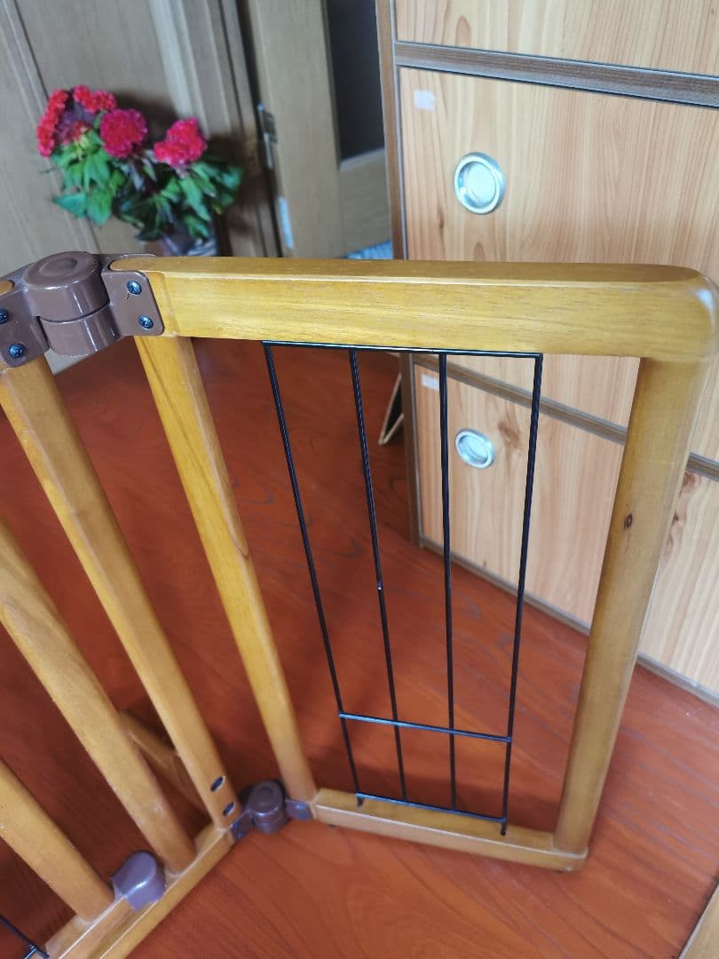 リッチェル ペット用木製おくだけドア付ゲートS゜