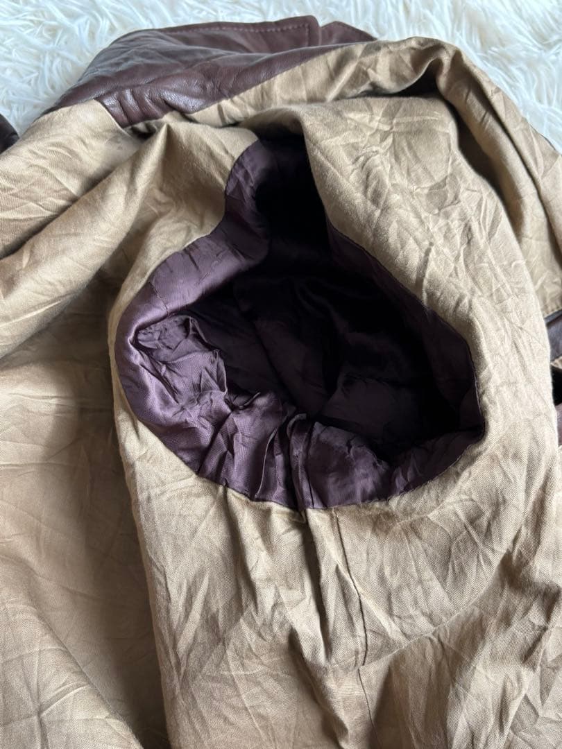 ラルフローレン　スイングトップ　レザージャケット　リアルレザー