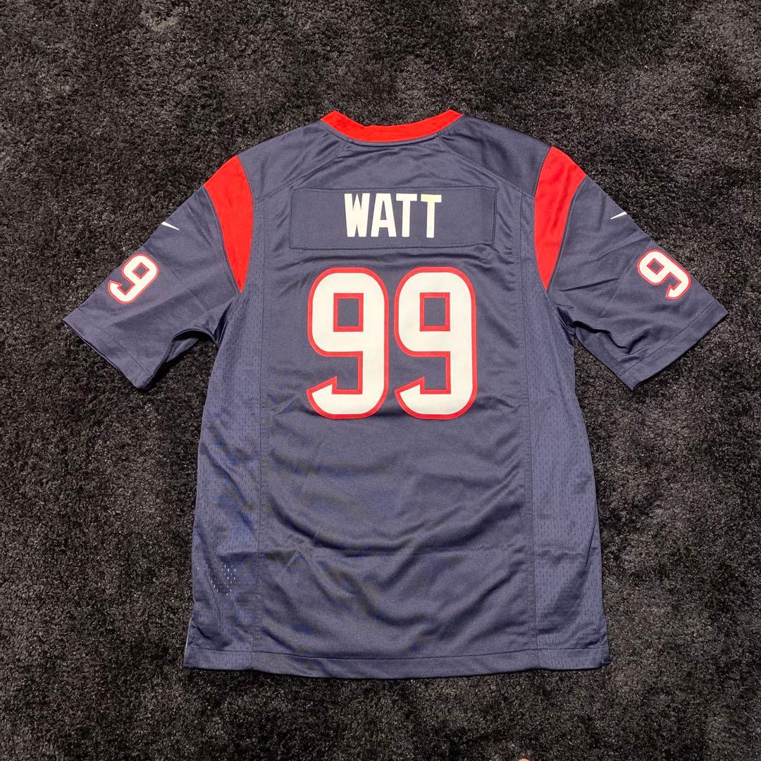 訳有ほぼ未使用 説明必読 NFL テキサンズ JJワット ジャージ ミニヘル付