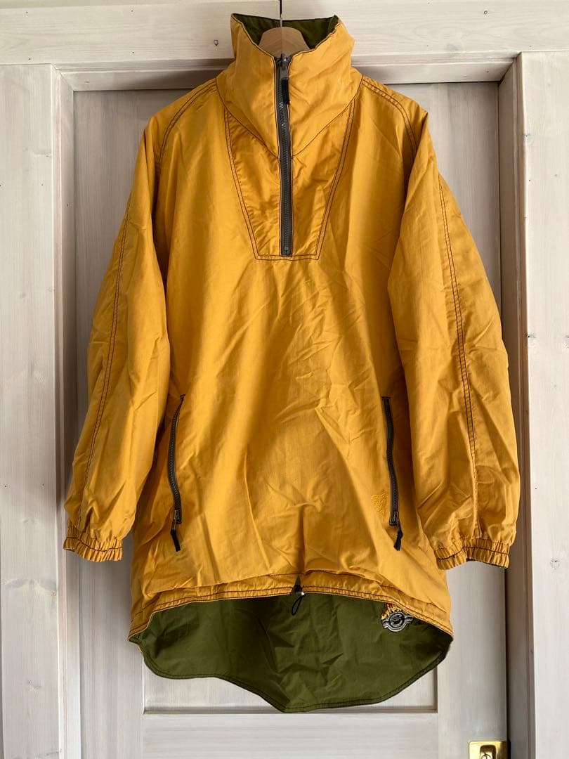 Sims ハーフジップ アウター オリーブグリーン マスタード スノボ スキー