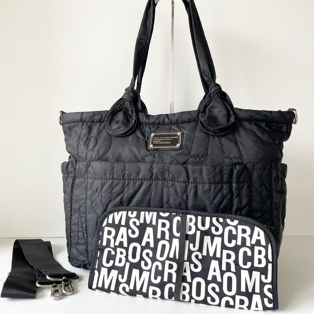 【極美品】MARC JACOBS マザーズバッグ ナイロン 2way トート