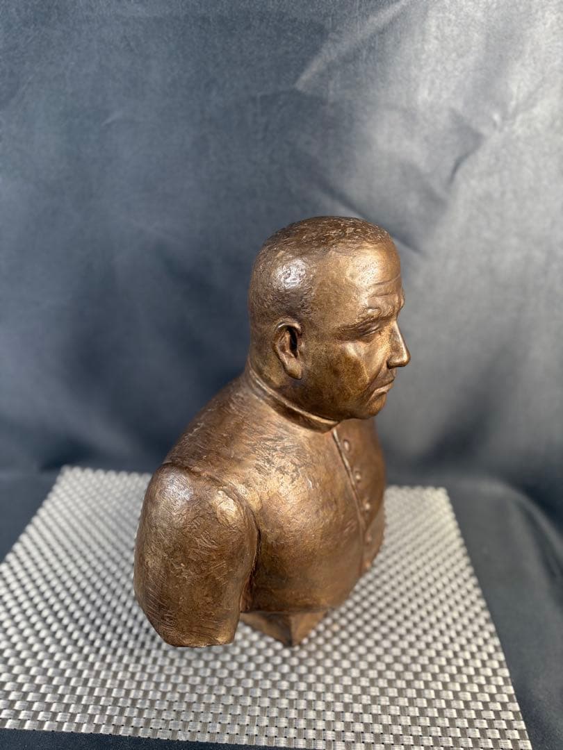 C038 ブロンズ像　西郷隆盛　敬天愛人