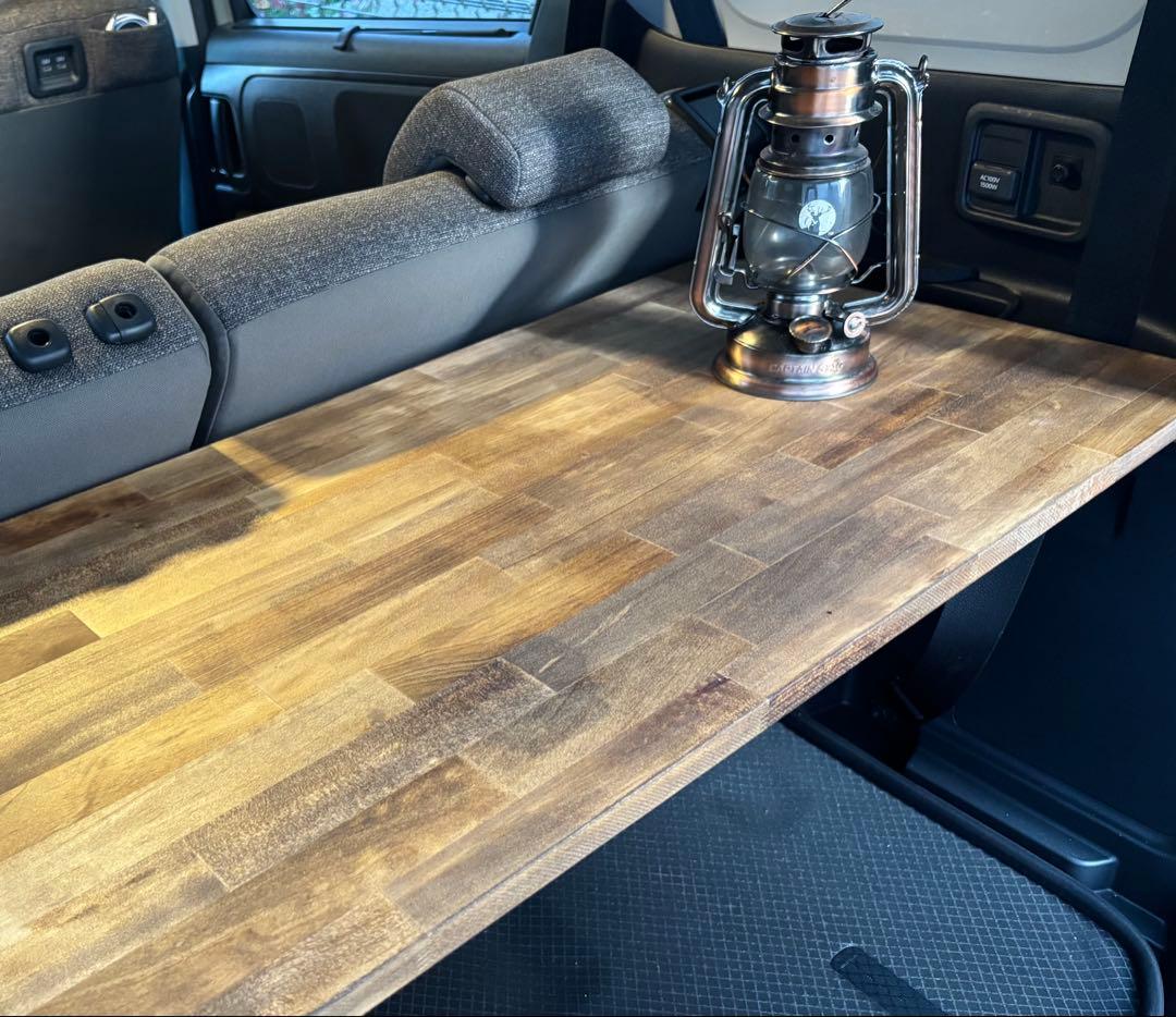 【最新版】新型シエンタ10系専用 天然木ラゲッジボード ワトコオイル仕上げ