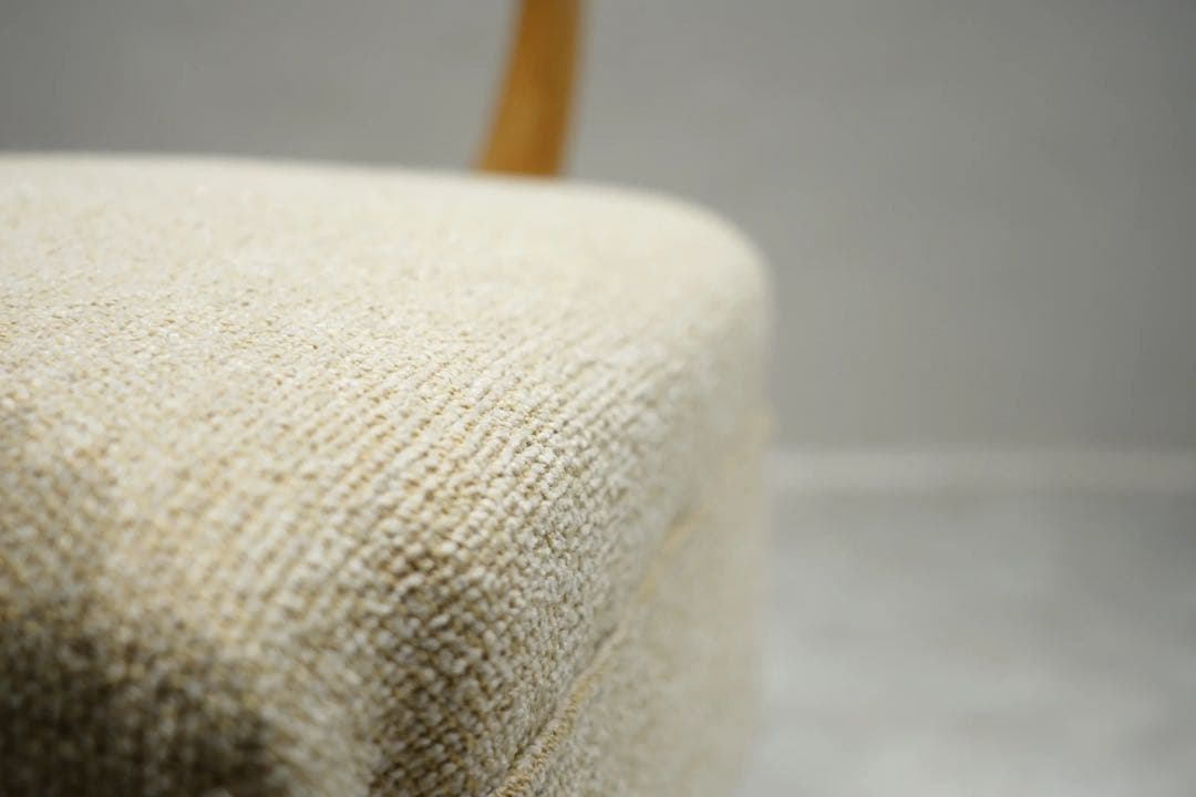 大正時代　1人掛けソファ　アンティークチェア　ブリッジアーム　栗材