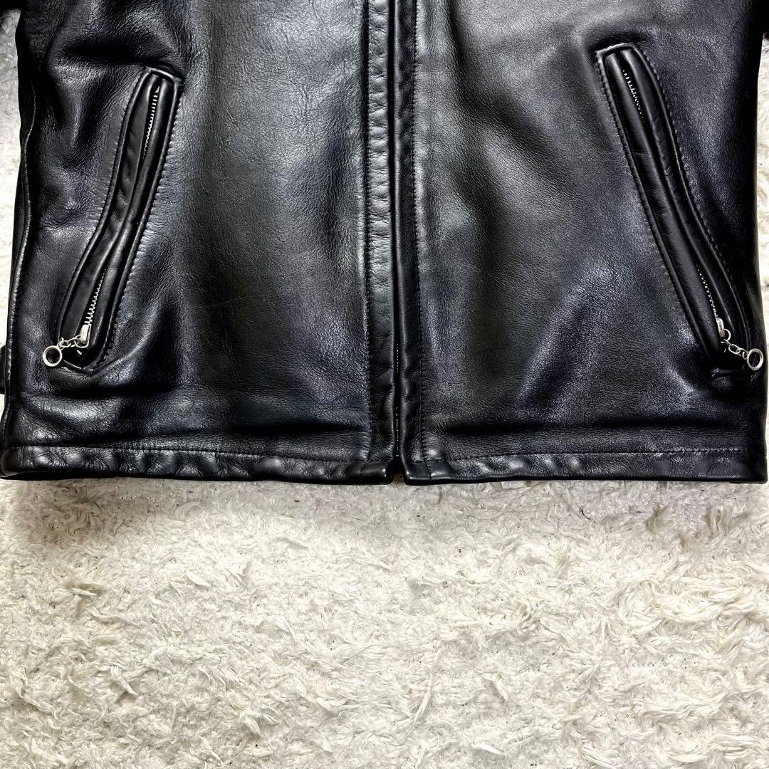 入手困難/2way✨ショット シングルライダース レザージャケット 642 36