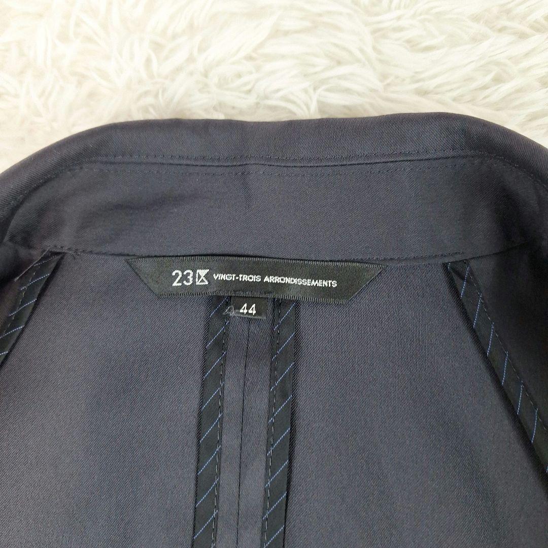 大きいサイズ44✨23区　レディース　ビジネス　パンツスーツ　セットアップ　黒