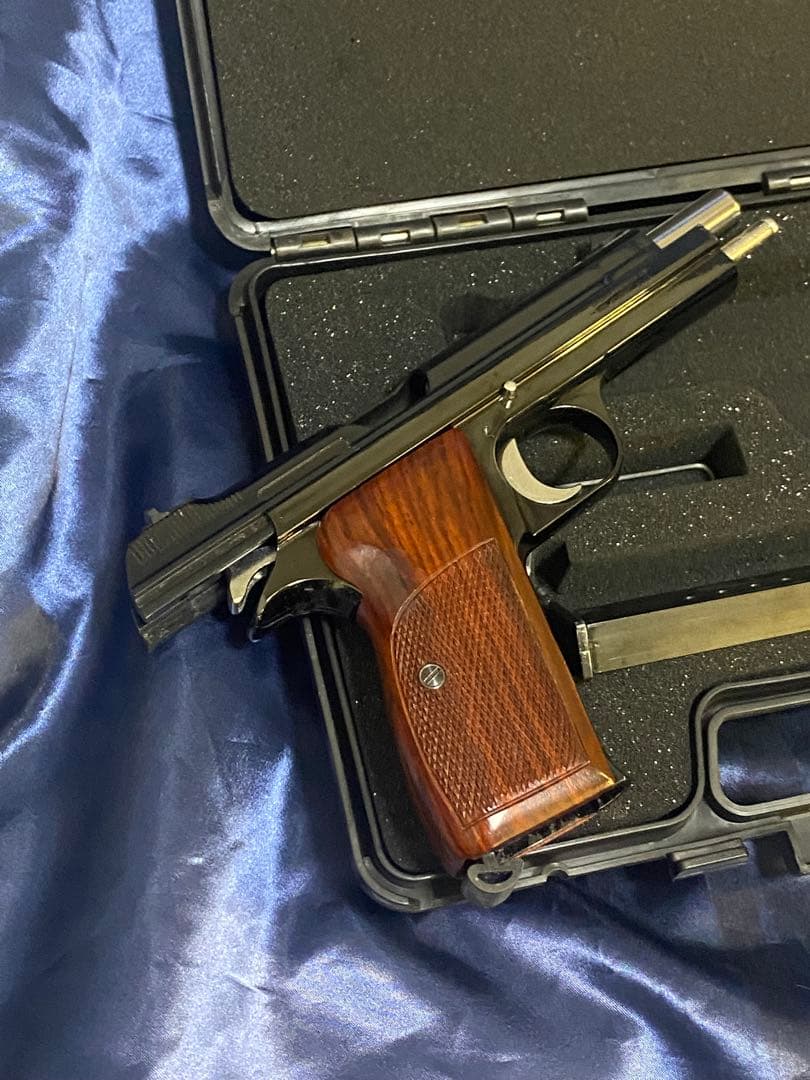 マルシン　SIG P210 6mmフルストロークWディープ/HW木製グリップ付き