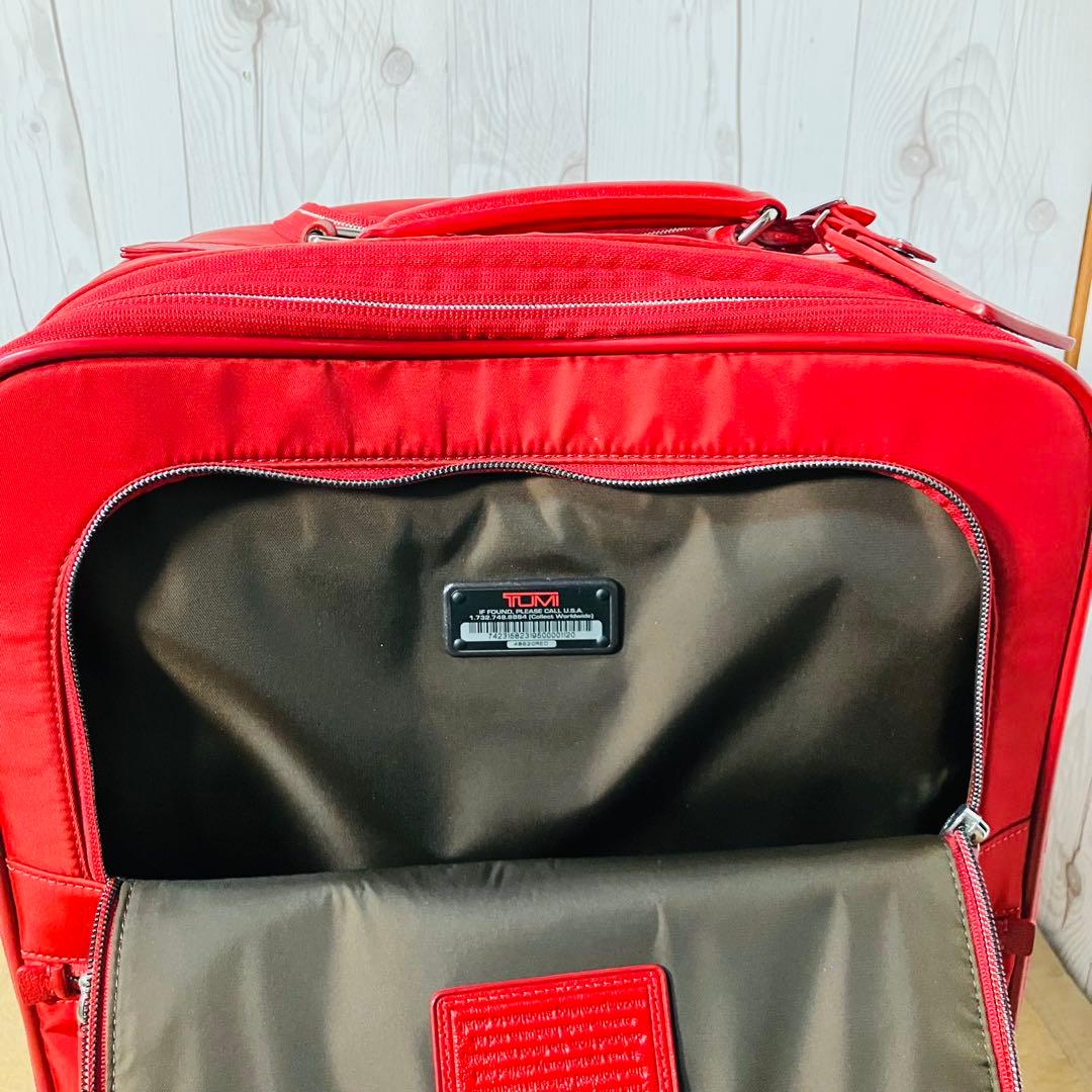 希少 TUMI 48620RED キャリーバッグ トゥミ 2輪 キャリーケース