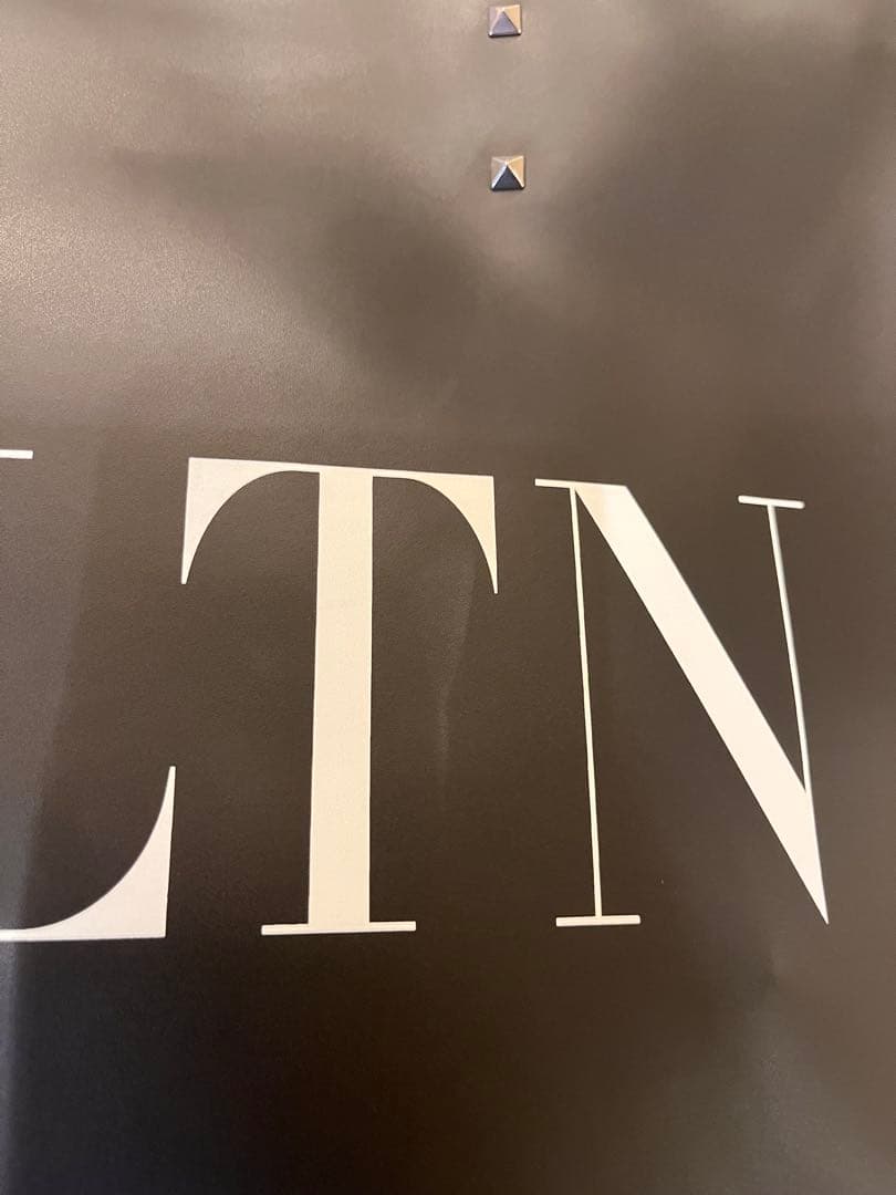 VALENTINO ブラック トートバッグ