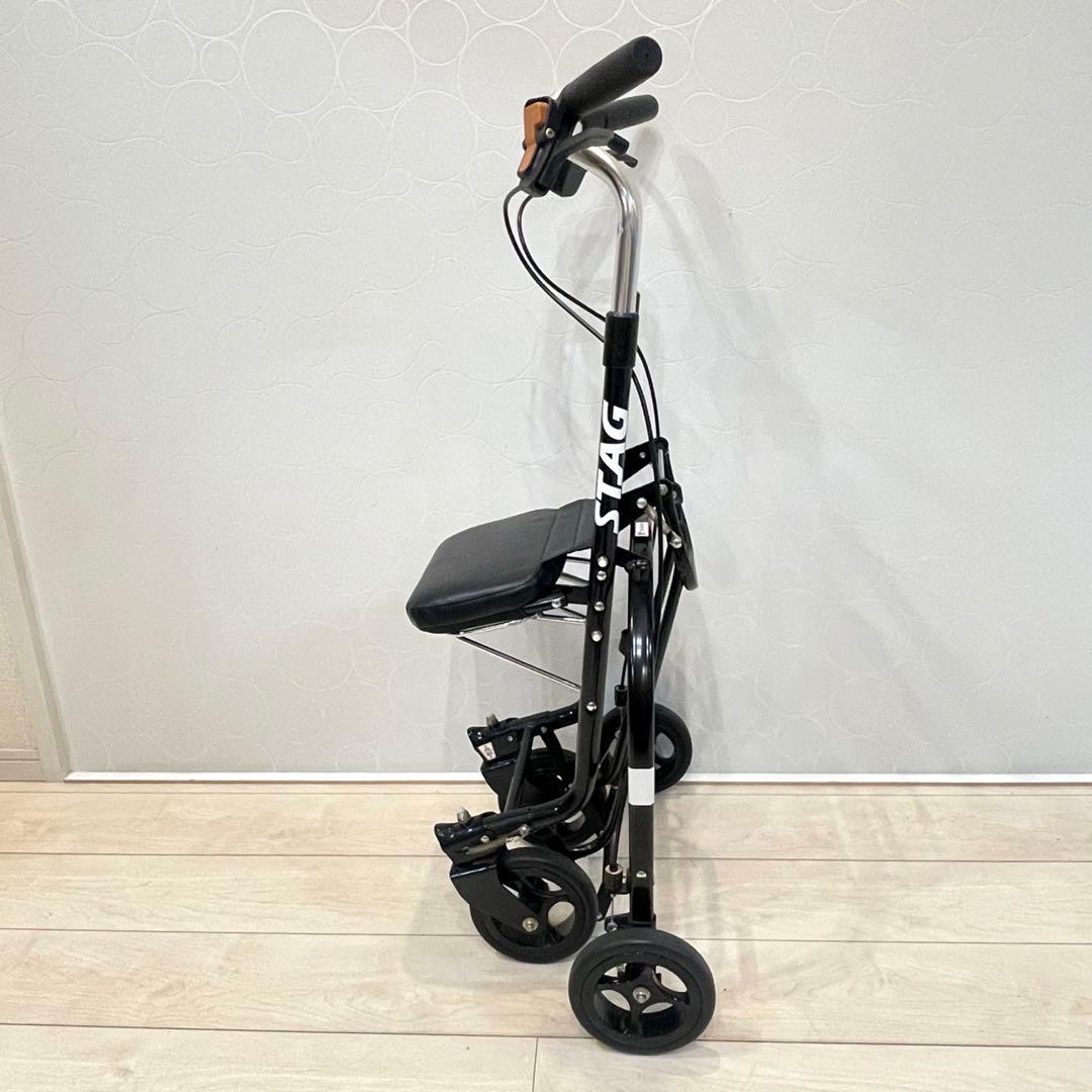 【美品】幸和製作所 TacaoF シルバーカー STAG US06 ブラック